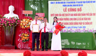 សង្កាត់​ឡុង​ប៊ិញ បាន​ទទួល​ស្គាល់​ជា​ឃុំ​តំ​បន់​សុវត្ថិ​ភាព​