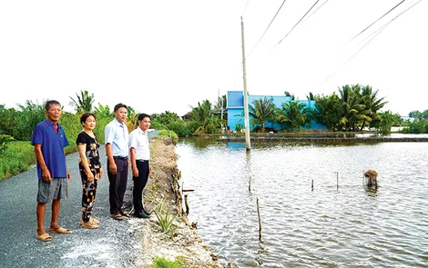 Mở lối sinh kế bền vững cho người dân vùng hạn, mặn