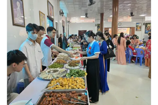 Ngày hội Buffet chay gây quỹ “Vì người nghèo”