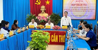 Ban Đô thị HĐND thành phố thẩm tra dự thảo Nghị quyết danh mục đất thực hiện dự án thí điểm