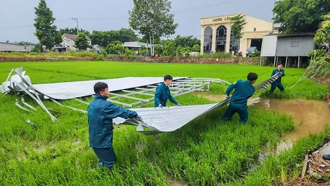 Rà soát, chuẩn bị lực lượng, phương tiện ứng phó thiên tai