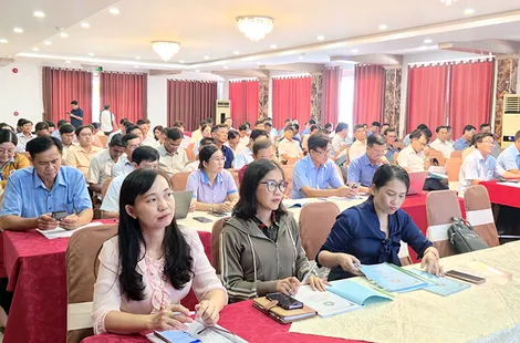 Tập huấn công tác xây dựng đời sống văn hóa cơ sở cho 130 cán bộ lãnh đạo, công chức phụ trách lĩnh vực văn hóa xã, phường