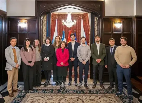 Chuyên gia trẻ Argentina quan tâm chính sách đối ngoại và hội nhập của Việt Nam