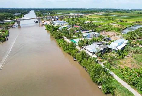 “Con sông đẹp” bảo vệ bờ và môi trường sinh thái