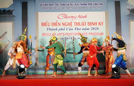 TP Cần Thơ tổ chức nhiều hoạt động biểu diễn nghệ thuật định kỳ phục vụ người dân và du khách