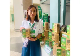 Cơ duyên biến nấm rơm thành bánh phồng của nữ giám đốc 9X