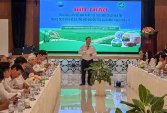 Thúc đẩy liên kết sản xuất, tiêu thụ lúa chất lượng cao và phát thải thấp
