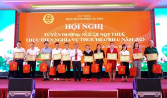 TP Cần Thơ tuyên dương 249 người nộp thuế tiêu biểu năm 2025