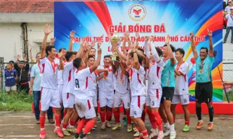 Đội phường Ô Môn vô địch môn Bóng đá Đại hội thể thao TP Cần Thơ