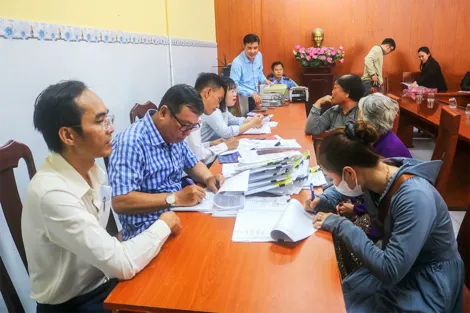 Hỗ trợ bồi thường giải phóng mặt bằng Dự án đầu tư xây dựng công trình nâng cấp mở rộng đường tỉnh 933B