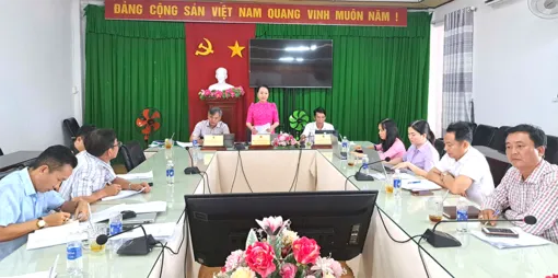 Thường trực HĐND xã Thạnh Hòa giám sát công tác quản lý, sử dụng các công trình hạ tầng nông thôn