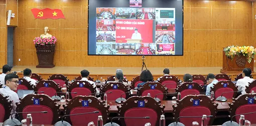 Triển khai thủ tục hành chính của Đảng trên môi trường điện tử đến hơn 69.200 đại biểu