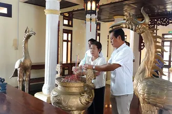 Lãnh đạo thành phố khảo sát một số di tích dự kiến tu bổ