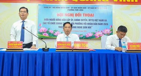 Người dân phường Thới Long kiến nghị giải quyết nhiều vấn đề bức xúc