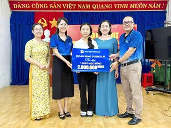 VBI Cần Thơ trao học bổng, tiếp sức học sinh có hoàn cảnh khó khăn