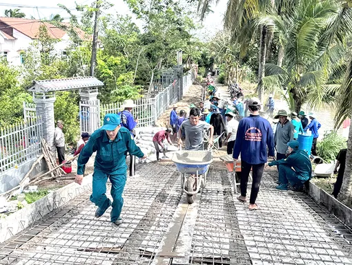 Ban Chỉ huy Quân sự xã Đông Thuận thực hiện tốt công tác xây dựng lực lượng
