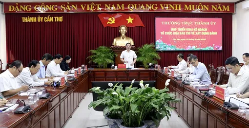 Triển khai kế hoạch tổ chức Giải Báo chí về xây dựng Đảng