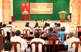 Xã Lịch Hội Thượng tập trung giải ngân vốn đầu tư công đạt 100%