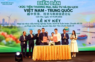 Cần Thơ mở rộng kết nối thương mại, đầu tư và du lịch với doanh nghiệp Trung Quốc