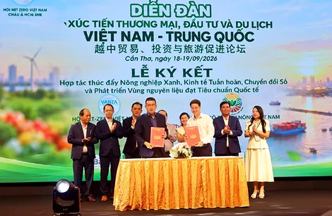Cần Thơ mở rộng kết nối thương mại, đầu tư và du lịch với doanh nghiệp Trung Quốc