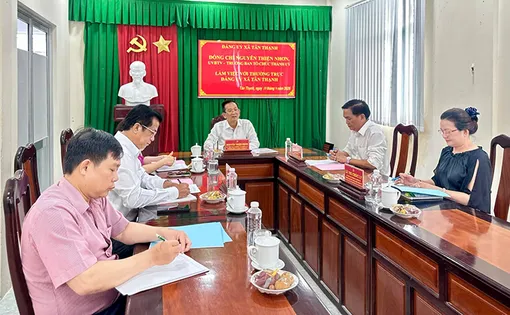 Đảng ủy xã Tân Thạnh tập trung thực hiện hiệu quả những nhiệm vụ trọng tâm