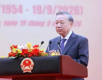 Phát biểu của Tổng Bí thư, Chủ tịch nước Tô Lâm tại Lễ kỷ niệm 72 năm Ngày Bác Hồ về thăm Đền Hùng