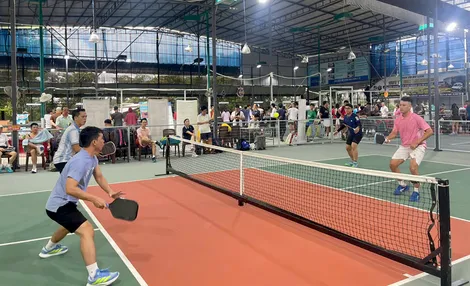 Sôi nổi Giải Pickleball BIC NANO CELL ngành y tế mở rộng lần thứ 1 năm 2026