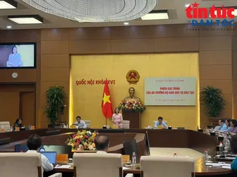 Mở phiên giải trình về chính sách, pháp luật về giáo dục và đào tạo