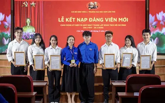 Phấn đấu giới thiệu ít nhất 500 đoàn viên ưu tú cho cấp ủy đảng xem xét, kết nạp