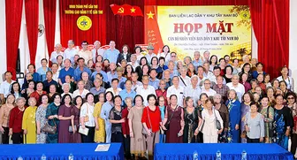 Họp mặt cán bộ, nhân viên dân y Khu Tây Nam Bộ thời kỳ kháng chiến chống Mỹ