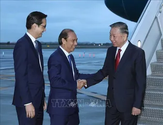 Tổng Bí thư, Chủ tịch nước Tô Lâm đến New York tham dự Phiên thảo luận cấp cao Đại hội đồng Liên Hiệp Quốc khóa 81