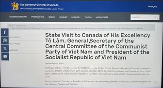 Canada khẳng định coi trọng quan hệ với Việt Nam