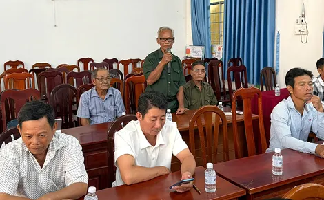 Xã Cù Lao Dung: Người dân kiến nghị, địa phương lắng nghe