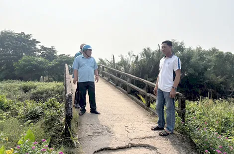 Khảo sát, khắc phục ngay hạ tầng giao thông nông thôn xuống cấp