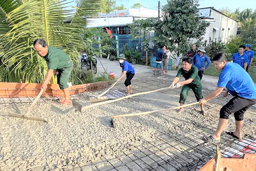 Cựu chiến binh TP Cần Thơ thực hiện 133 công trình, phần việc