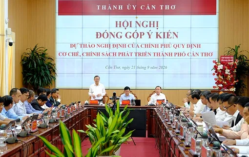 Bàn cơ chế đặc thù, tạo đột phá cho không gian phát triển mới của TP Cần Thơ