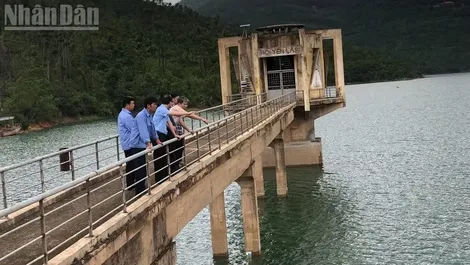 Bảo đảm an toàn công trình thủy lợi trước nguy cơ mưa lớn
