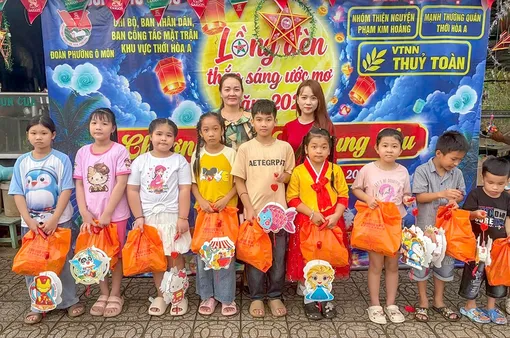 Nhiều hoạt động vui Tết Trung thu cho trẻ em