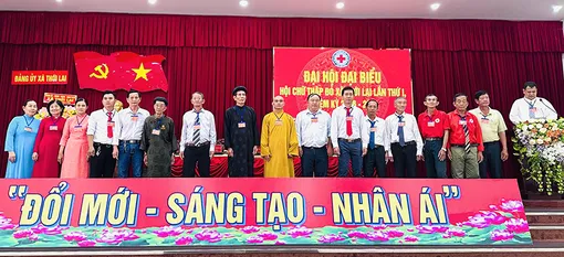 Đại hội Hội Chữ thập đỏ xã Thới Lai thành công tốt đẹp