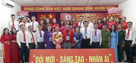 Hội Chữ thập đỏ phường Ninh Kiều tổ chức Đại hội đại biểu nhiệm kỳ 2026-2031
