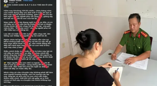 Thông tin về vụ bắt cóc trẻ em tại khu vực bờ hồ Huỳnh Cương là sai sự thật