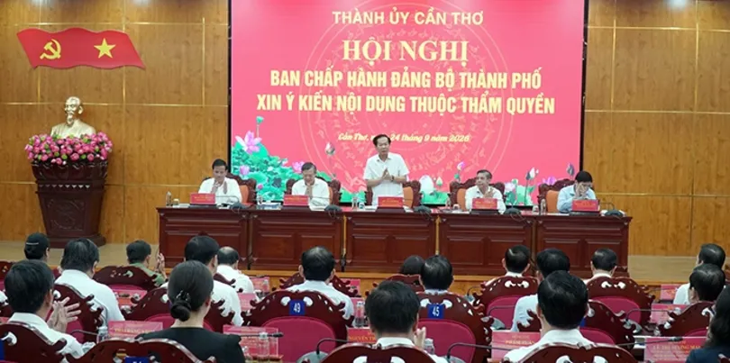 Phấn đấu đầu tháng 11-2026, công bố Quy hoạch chung TP Cần Thơ đến năm 2050, tầm nhìn đến năm 2075