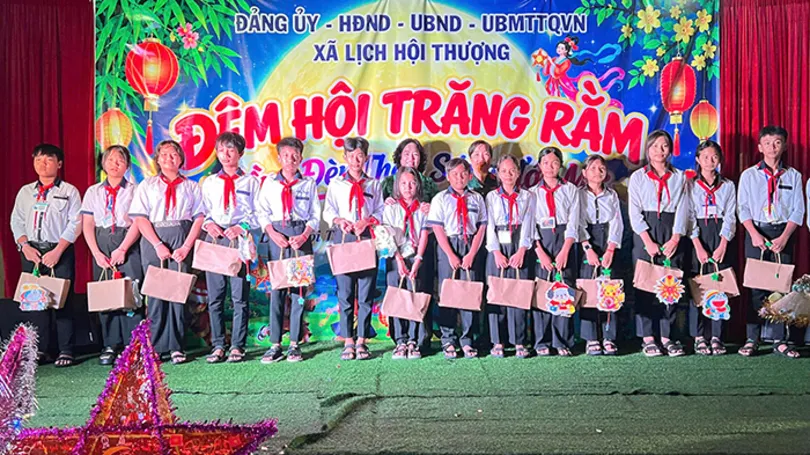 Rộn ràng Tết Trung thu tại xã Lịch Hội Thượng