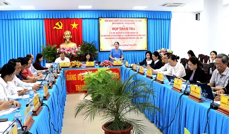Thống nhất trình HĐND thành phố giao chi tiết, điều chỉnh, bổ sung kế hoạch đầu tư công