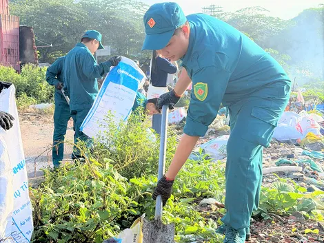 Ban Chỉ huy Quân sự phường Ninh Kiều thực hiện tốt công tác dân vận