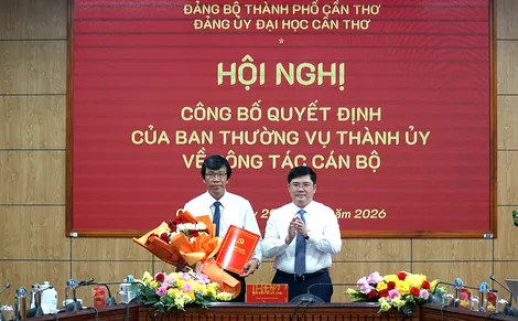Chuẩn y ông Trần Ngọc Hải giữ chức Phó Bí thư Đảng ủy Đại học Cần Thơ
