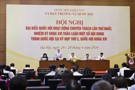 Bế mạc Hội nghị đại biểu Quốc hội hoạt động chuyên trách lần thứ nhất, Quốc hội khóa XVI
