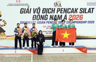 Vietnam top Southeast Asian Pencak Silat Championships