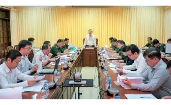 Họp ban tổ chức Gameshow “Sắc màu Sao vuông” trong lực lượng vũ trang Quân khu 9 năm 2026