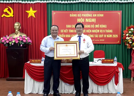 Phường An Bình quyết tâm thực hiện thắng lợi nhiệm vụ chính trị năm 2026